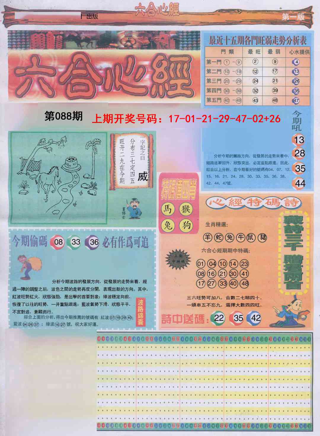 088期六合心经A[图]